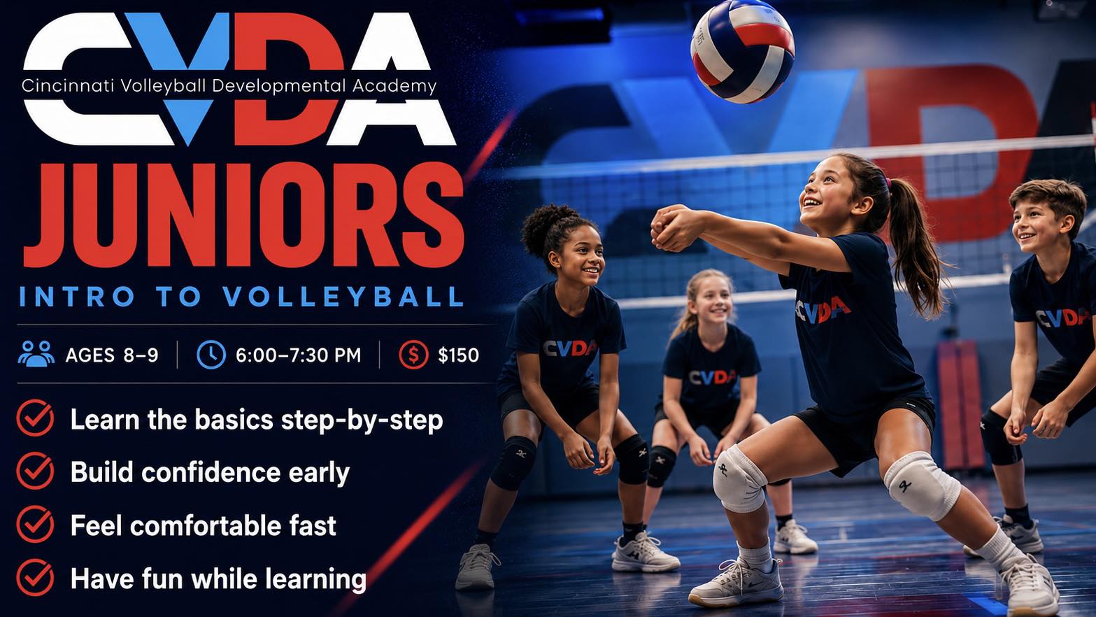 Cincinnati Volleyball Academy Juniors Program